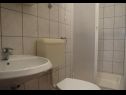 Apartementen Ena - near marina "Kornati": A1(4), A2(2) Biograd - Riviera Biograd  - Appartement - A2(2): badkamer met toilet