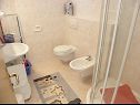 Apartementen Snježa - sea view : A1(2), A2(2), A3(2), A4(2) Drage - Riviera Biograd  - Appartement - A1(2): badkamer met toilet