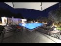 Vakantiehuizen Villa Milka - heated pool: H(12) Sveti Filip i Jakov - Riviera Biograd  - Kroatië  - zwembad (huis en omgeving)