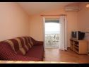 Apartementen Vese - 100 m from beach: A1(2+2), A2(2+2), A3(5+3), A4(2+2) Sveti Petar - Riviera Biograd  - Appartement - A4(2+2): woonkamer