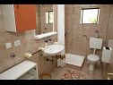 Apartementen Ivo - relaxing & comfortable: A1(4+1) Vrgada (Eiland Vrgada) - Riviera Biograd  - Appartement - A1(4+1): badkamer met toilet