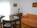 Apartementen Ivo - relaxing & comfortable: A1(4+1) Vrgada (Eiland Vrgada) - Riviera Biograd  - Appartement - A1(4+1): keuken en eetkamer