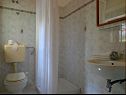 Apartementen Brane - 150m from sea: A1(2+1), SA2(3), SA3(3), SA4(2), SA5(2), A6(2+1) Bol - Eiland Brac  - badkamer met toilet