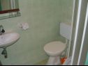 Apartementen Ivica - with parking : A1(2), SA2(2), SA3(2) Bol - Eiland Brac  - Studio-appartment - SA2(2): badkamer met toilet