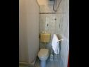 Apartementen Brane - 150m from sea: A1(2+1), SA2(3), SA3(3), SA4(2), SA5(2), A6(2+1) Bol - Eiland Brac  - Studio-appartment - SA3(3): badkamer met toilet