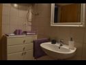 Apartementen Frama - 3 apartments: A1 Maslina (2), A2 More (2+2), A3 Lavanda (2+2) Bol - Eiland Brac  - Appartement - A3 Lavanda (2+2): badkamer met toilet