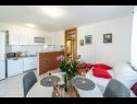 Apartementen Azure Sea A1(2+2) Baai Makarac (Milna) - Eiland Brac  - Appartement - A1(2+2): keuken en eetkamer