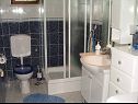 Apartementen Dinka - cosy & pet friendly: A1(6), A2(4) Mirca - Eiland Brac  - Appartement - A2(4): badkamer met toilet