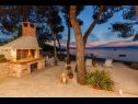 Vakantiehuizen Periska - on the beach : H(4+1) Mirca - Eiland Brac  - Kroatië  - komin