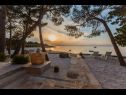 Vakantiehuizen Periska - on the beach : H(4+1) Mirca - Eiland Brac  - Kroatië  - uitzicht (huis en omgeving)