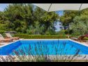 Vakantiehuizen Sanda - with pool : H(14) Mirca - Eiland Brac  - Kroatië  - H(14): zwembad