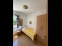 Apartementen Jak - comfortable apartments: A1-donji(4+1), A2-gornji(4+2) Mirca - Eiland Brac  - Appartement - A2-gornji(4+2): slaapkamer