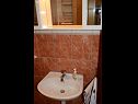 Apartementen Iva - sea view A1(2+1), A2(4+1) Postira - Eiland Brac  - Appartement - A2(4+1): badkamer met toilet