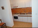 Apartementen Jakica - next to the sea: A1(4) Postira - Eiland Brac  - Appartement - A1(4): keuken