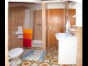 Apartementen Damir - 80 m from beach: A1(4), A2(2+2) Postira - Eiland Brac  - Appartement - A2(2+2): badkamer met toilet
