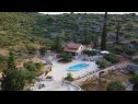 Vakantiehuizen Nave - private pool: H(4+1) Postira - Eiland Brac  - Kroatië  - uitzicht (huis en omgeving)