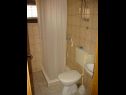 Apartementen Rajko - 40 m from beach: A1(4+1), A2(4+1), A3(2+2) Povlja - Eiland Brac  - Appartement - A1(4+1): badkamer met toilet