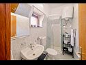 Apartementen Jasna - cosy apartment in a peaceful area: A1(2), A2(4) Selca - Eiland Brac  - Appartement - A2(4): badkamer met toilet