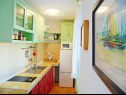 Apartementen Dino - 20m from the sea: A1(4+1) Splitska - Eiland Brac  - Appartement - A1(4+1): keuken