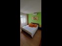 Apartementen Ivano - 90m to the beach: A1(2+2) Splitska - Eiland Brac  - Appartement - A1(2+2): slaapkamer