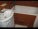 Apartementen Jadrato - 100 m from sea: A1(4) Sumartin - Eiland Brac  - Appartement - A1(4): badkamer met toilet