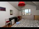 Apartementen Aldica - 300 m from sea: A1(6) Supetar - Eiland Brac  - Appartement - A1(6): slaapkamer