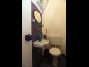 Apartementen Aldica - 300 m from sea: A1(6) Supetar - Eiland Brac  - Appartement - A1(6): toilet