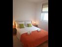 Apartementen Mari - 100 m from beach: A1(4) Supetar - Eiland Brac  - Appartement - A1(4): slaapkamer