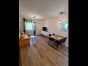 Apartementen Sani-modern and cozy: A1(2) Supetar - Eiland Brac  - Appartement - A1(2): woonkamer