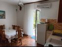Apartementen Mira - affordable & comfortable: A1(5) Supetar - Eiland Brac  - Appartement - A1(5): keuken en eetkamer