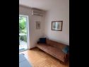 Apartementen Bor - cosy & afordable: A1(3) Supetar - Eiland Brac  - Appartement - A1(3): woonkamer