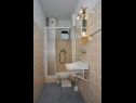 Apartementen Bal - 400 m from beach: A2(2), A3(6) Supetar - Eiland Brac  - Appartement - A3(6): badkamer met toilet