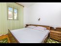 Apartementen Jerkica - 50 m from sea: A1(4) Sutivan - Eiland Brac  - Appartement - A1(4): slaapkamer