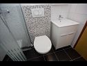 Apartementen Mato - with parking : A1(2), A2(2+2), A3(2+2), A4(4), A5(4+1) Sutivan - Eiland Brac  - Appartement - A5(4+1): badkamer met toilet