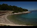 Vakantiehuizen Mare- close to the sea H(2) Baai Vela Lozna (Postira) - Eiland Brac  - Kroatië  - strand