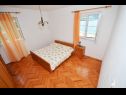Apartementen Andja - 5 m from the beach : A1(5+1) Arbanija - Eiland Ciovo  - Appartement - A1(5+1): slaapkamer