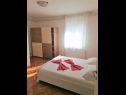 Apartementen Lilac - 100m from pebble beach : A1(7) Arbanija - Eiland Ciovo  - Appartement - A1(7): slaapkamer