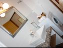 Apartementen Anda - sea view: B1(4), B2(4), C(4+1) Mastrinka - Eiland Ciovo  - Appartement - B2(4): badkamer met toilet