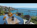 Apartementen Daniela - terrace with amazing sea view A1(6) Okrug Gornji - Eiland Ciovo  - huis