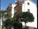 Apartementen Biserka - 50 m from beach : A1(2+1), A2(2+1), A3(2+1), A4(6), A5(4), A6(4) Okrug Gornji - Eiland Ciovo  - huis