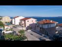 Apartementen Brane - 100m from the beach: A1 Ana (4+1), A2 Damira (4+1) Okrug Gornji - Eiland Ciovo  - Appartement - A1 Ana (4+1): uitzicht op zee