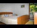 Apartementen Brane - 100m from the beach: A1 Ana (4+1), A2 Damira (4+1) Okrug Gornji - Eiland Ciovo  - Appartement - A2 Damira (4+1): slaapkamer
