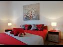 Apartementen Milena - beautiful & close to the beach: A1(5) Okrug Gornji - Eiland Ciovo  - Appartement - A1(5): slaapkamer