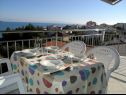 Apartementen Aurelius - relaxing with gorgeous view A1 Luce (4+2), A2 Marin(2+2), A3 Maja(4+2), A4 Duje(2+2) Okrug Gornji - Eiland Ciovo  - Appartement - A3 Maja(4+2): terras