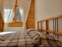 Vakantiehuizen Laura - wooden house: H(4+2) Dreznica - Continentaal Kroatië - Kroatië  - H(4+2): slaapkamer