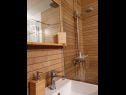 Vakantiehuizen Laura - wooden house: H(4+2) Dreznica - Continentaal Kroatië - Kroatië  - H(4+2): badkamer met toilet