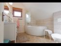 Vakantiehuizen Sablja - with pool : H(6+4) Ogulin - Continentaal Kroatië - Kroatië  - H(6+4): badkamer met toilet