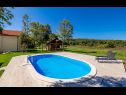  Blue house - outdoor pool: H(8+2) Plaski - Continentaal Kroatië - Kroatië  - balkon