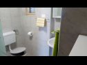 Apartementen Griv - close to the sea: A1(4), SA3(2), A2(2) Valun - Eiland Cres  - Appartement - A1(4): badkamer met toilet