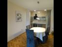 Apartementen Mila A1(4) Crikvenica - Riviera Crikvenica  - Appartement - A1(4): keuken en eetkamer